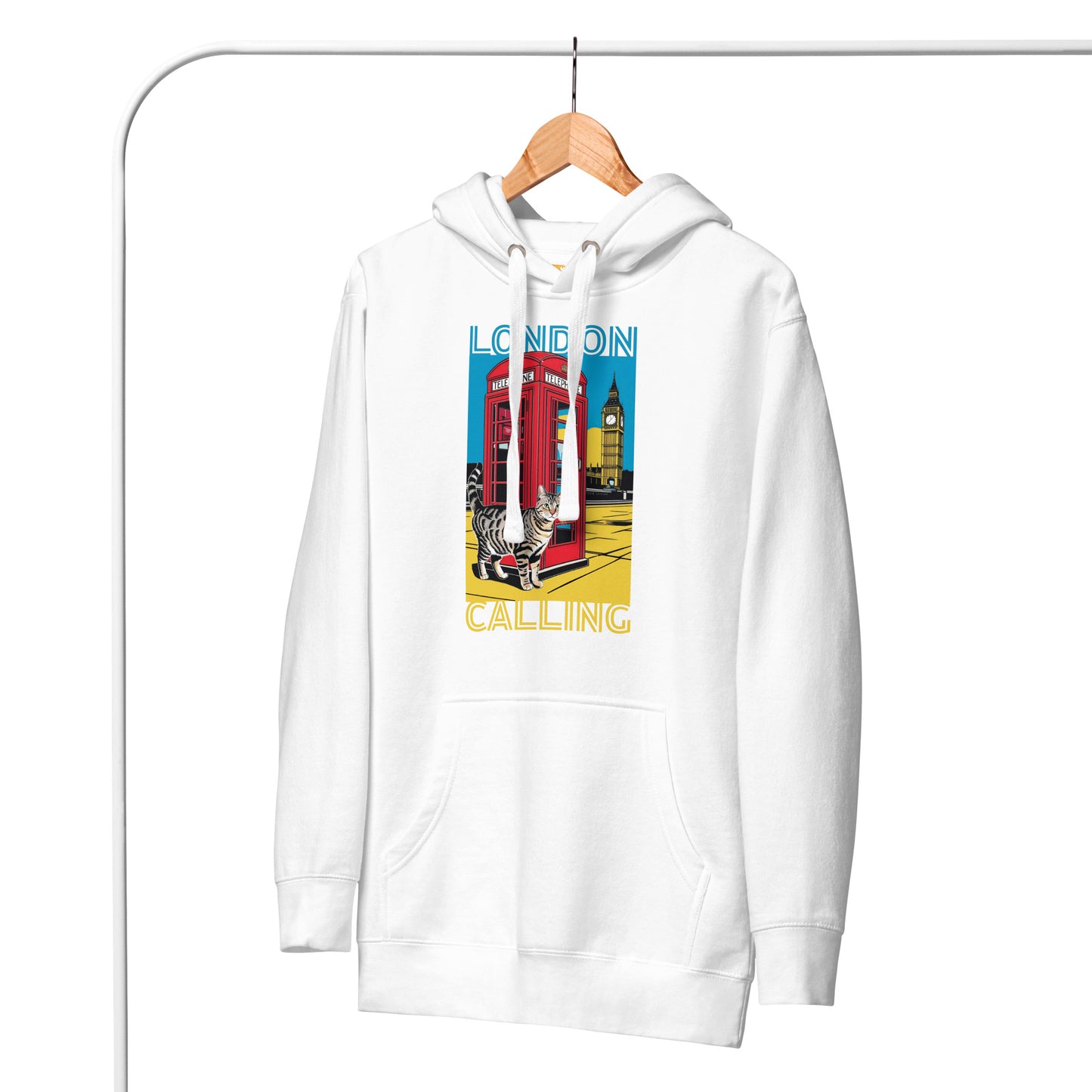 London Calling | Cat Hoodie
